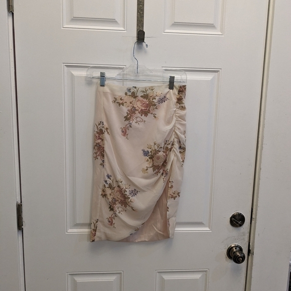 Revolve LPA Floral High Slit Skirt - Picture 2 of 6